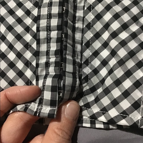 Guess corset top (gingham bustier top) - Picture 4 of 5